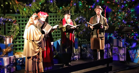 Christmas carolers - holiday safety and security tips from Signal